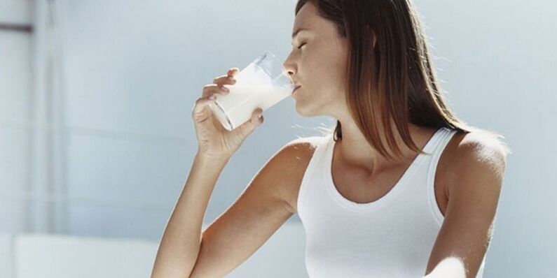 the use of kefir in the diet on the scale