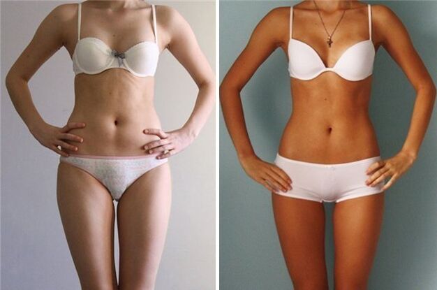 the result of weight loss with a low initial weight