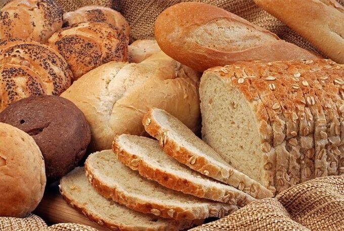 Bread is not prohibited for pancreatitis