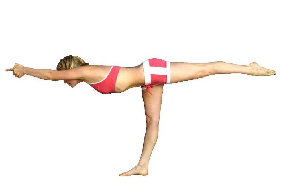 Balancing on one leg with an incline will help you lose weight